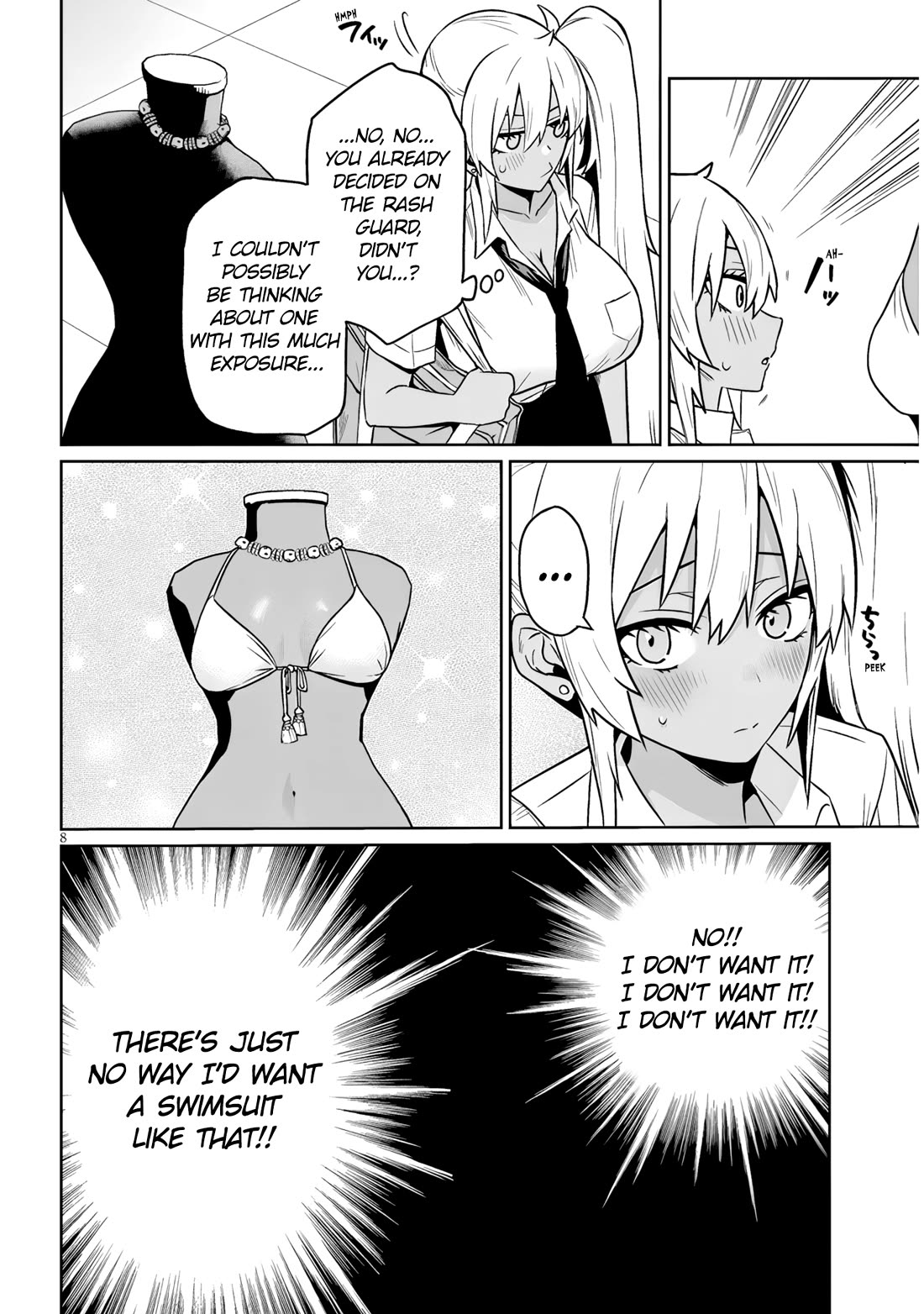 I’m a High School Boy, but I Got Gender-Swapped Into a Gyaru Chapter 24.1 page 8 - Chapter 24.1