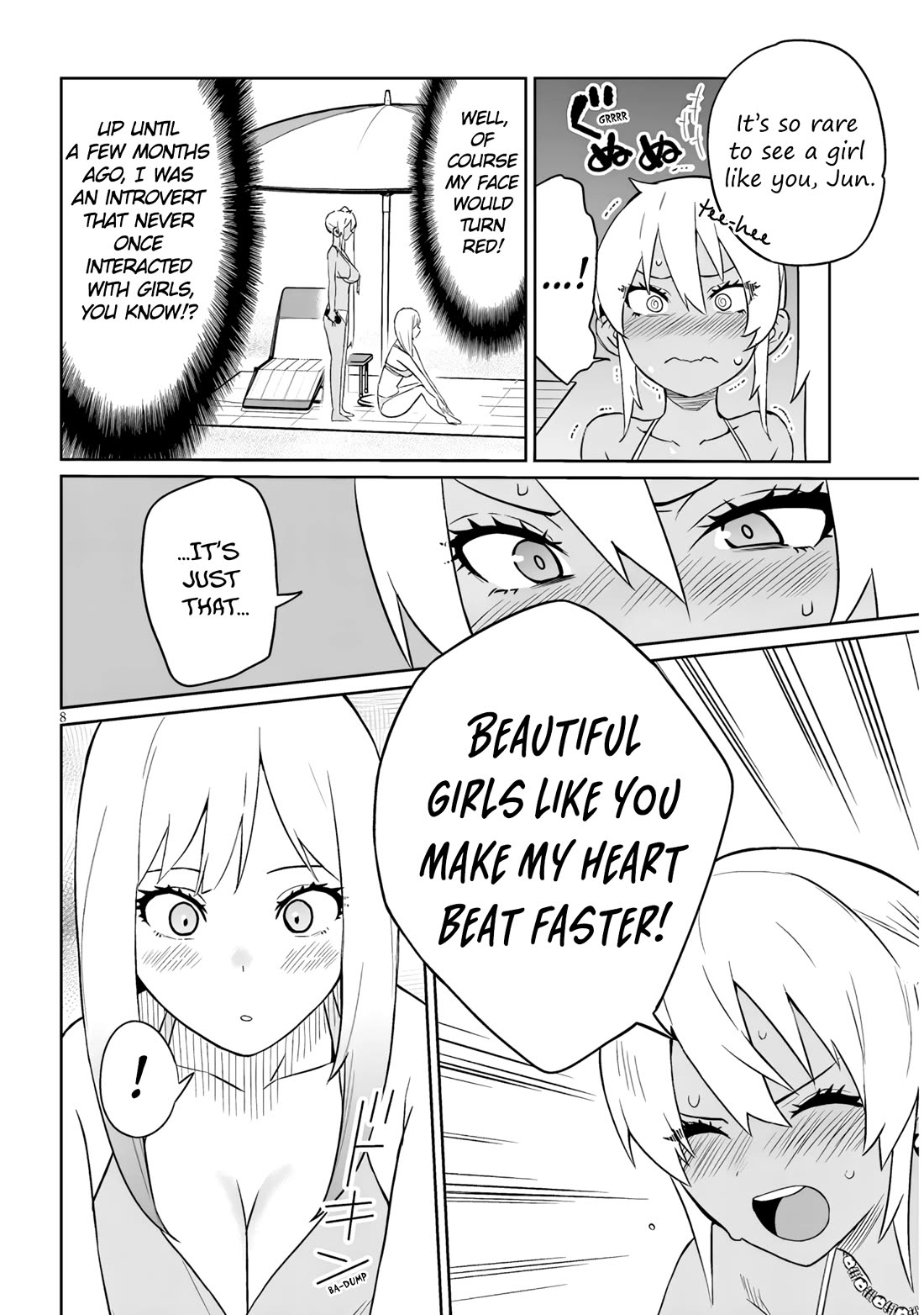 I’m a High School Boy, but I Got Gender-Swapped Into a Gyaru Chapter 24.2 page 8 - Chapter 24.2