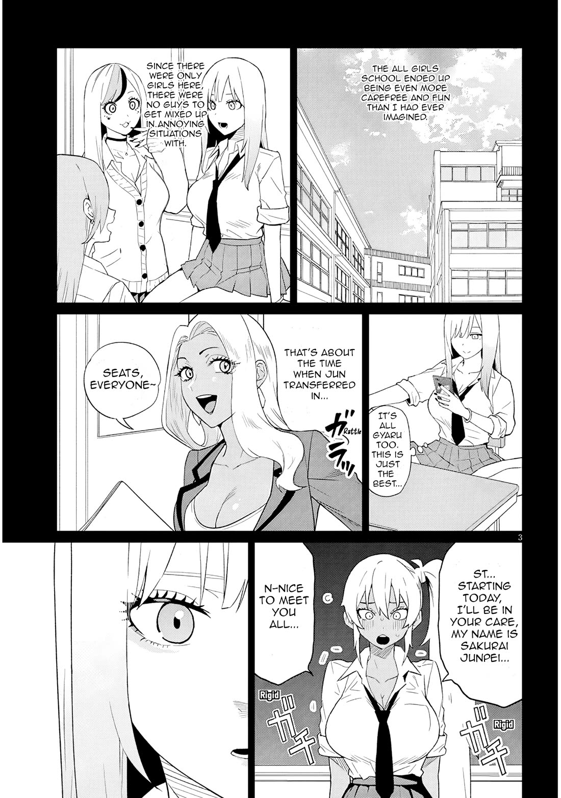 I’m a High School Boy, but I Got Gender-Swapped Into a Gyaru Chapter 25.2 page 3 - Chapter 25.2