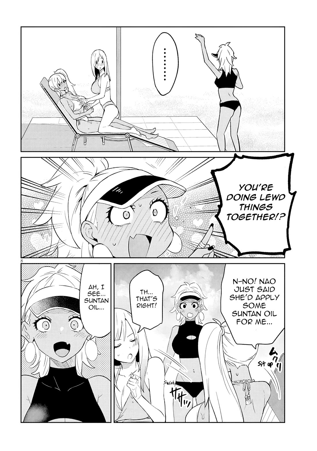 I’m a High School Boy, but I Got Gender-Swapped Into a Gyaru Chapter 25.2 page 8 - Chapter 25.2