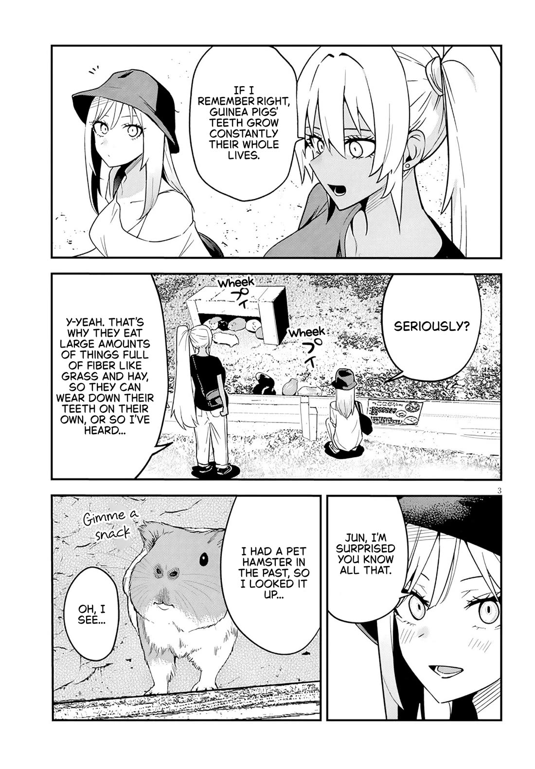 I’m a High School Boy, but I Got Gender-Swapped Into a Gyaru Chapter 28.1 page 3 - Chapter 28.1