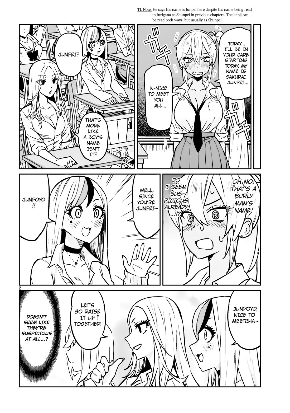 I’m a High School Boy, but I Got Gender-Swapped Into a Gyaru Chapter 3 page 2 - Chapter 3