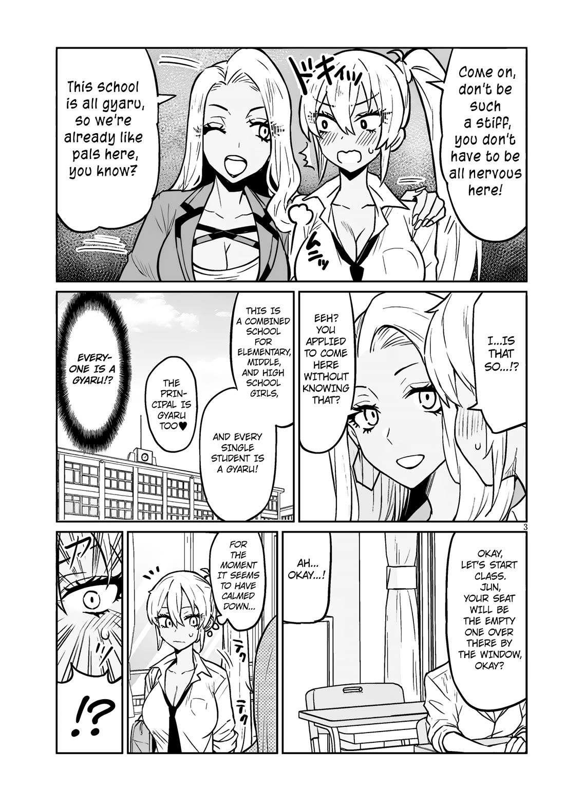 I’m a High School Boy, but I Got Gender-Swapped Into a Gyaru Chapter 3 page 3 - Chapter 3