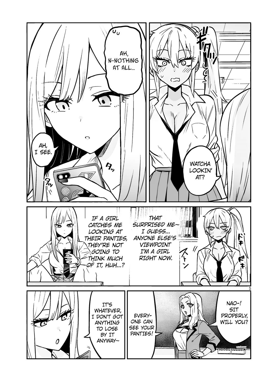 I’m a High School Boy, but I Got Gender-Swapped Into a Gyaru Chapter 3 page 5 - Chapter 3