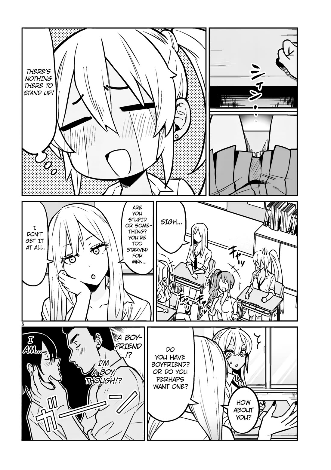 I’m a High School Boy, but I Got Gender-Swapped Into a Gyaru Chapter 3 page 8 - Chapter 3
