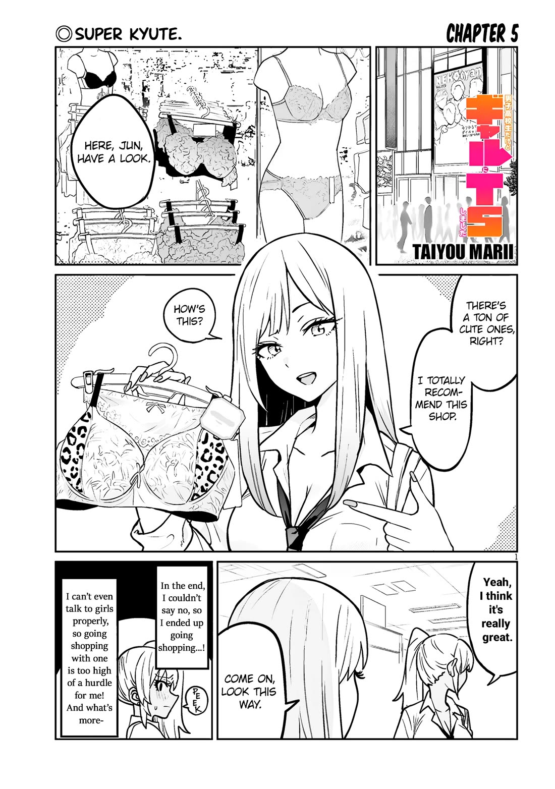 I’m a High School Boy, but I Got Gender-Swapped Into a Gyaru Chapter 5 page 1 - Chapter 5