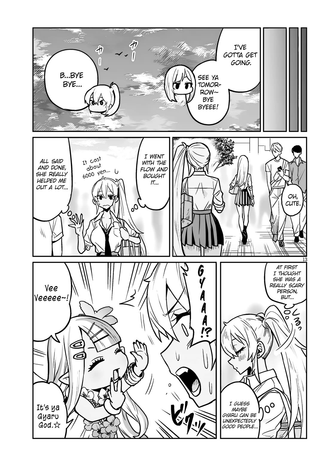 I’m a High School Boy, but I Got Gender-Swapped Into a Gyaru Chapter 5 page 13 - Chapter 5