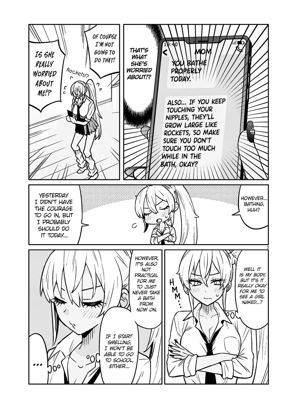 I’m a High School Boy, but I Got Gender-Swapped Into a Gyaru Chapter 6.1 page 3 - Chapter 6.1