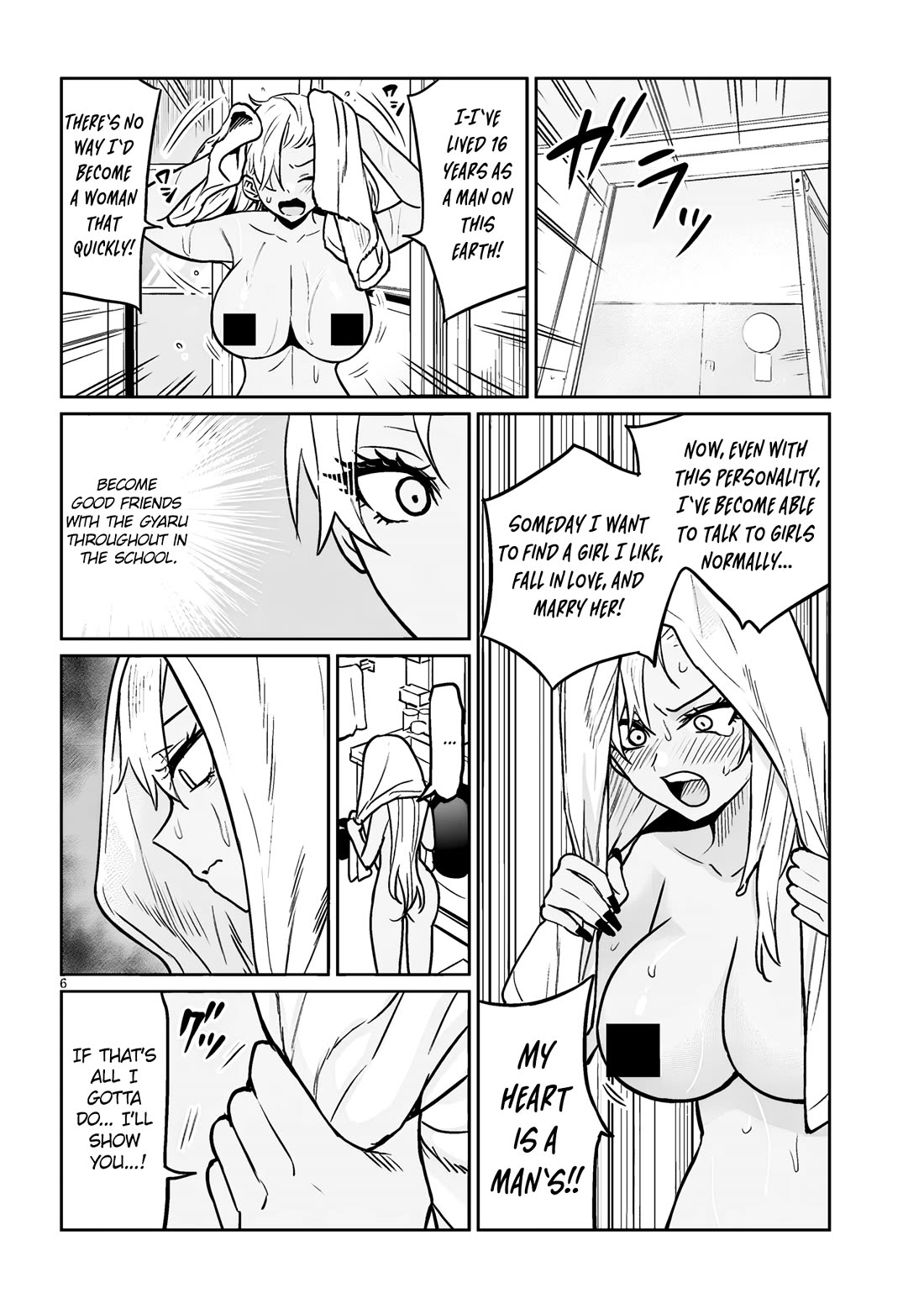 I’m a High School Boy, but I Got Gender-Swapped Into a Gyaru Chapter 6.2 page 6 - Chapter 6.2