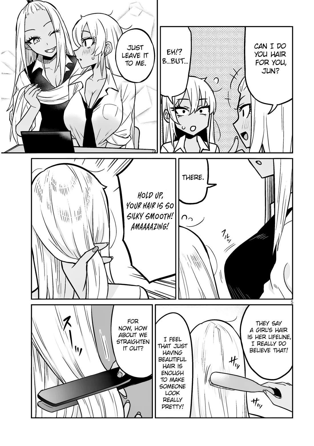 I’m a High School Boy, but I Got Gender-Swapped Into a Gyaru Chapter 8.1 page 5 - Chapter 8.1