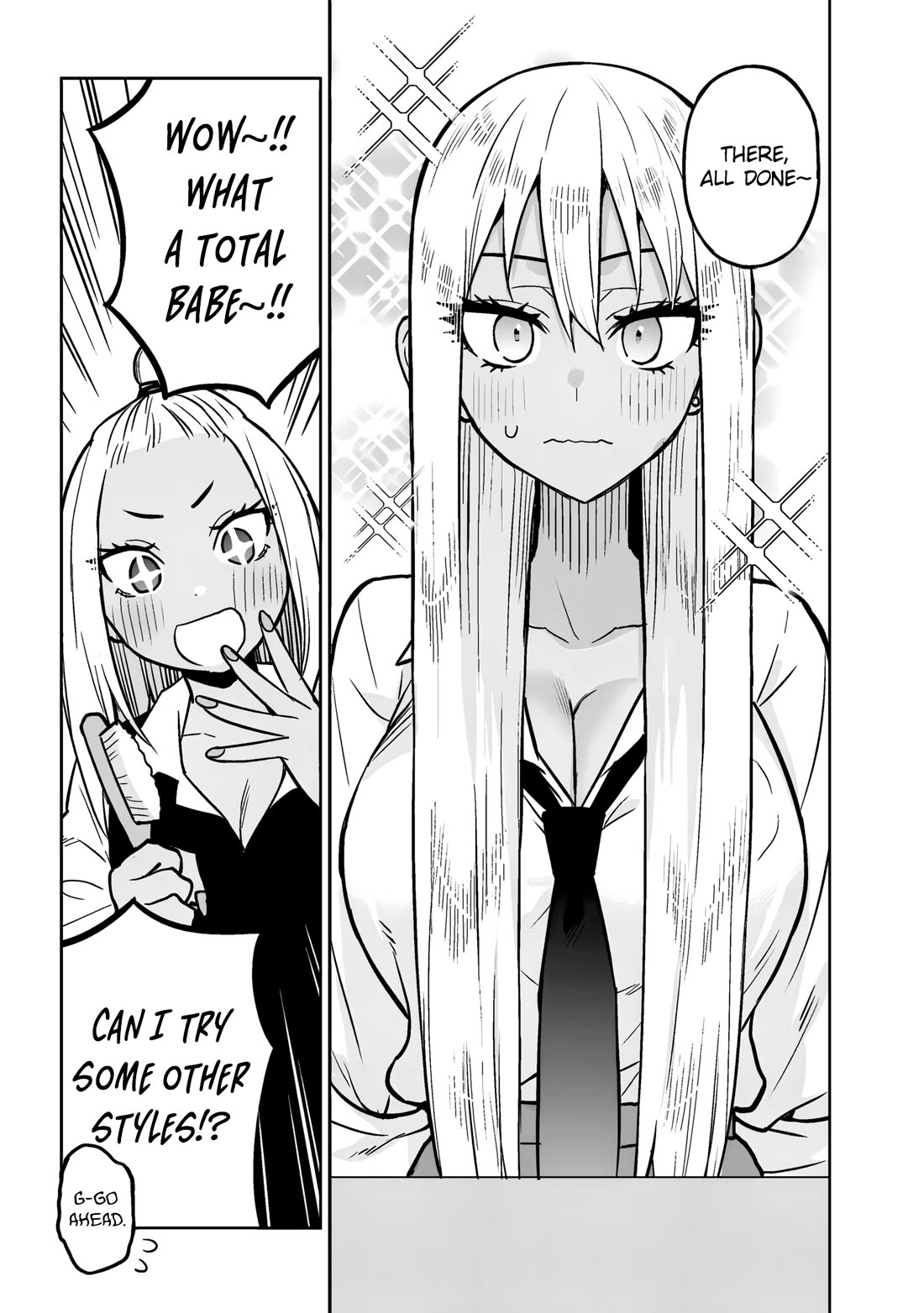 I’m a High School Boy, but I Got Gender-Swapped Into a Gyaru Chapter 8.1 page 6 - Chapter 8.1