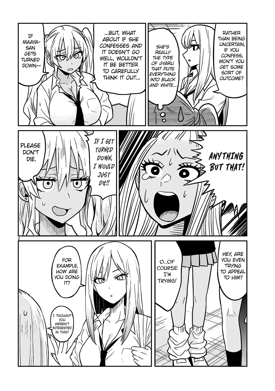 I’m a High School Boy, but I Got Gender-Swapped Into a Gyaru Chapter 8.2 page 2 - Chapter 8.2