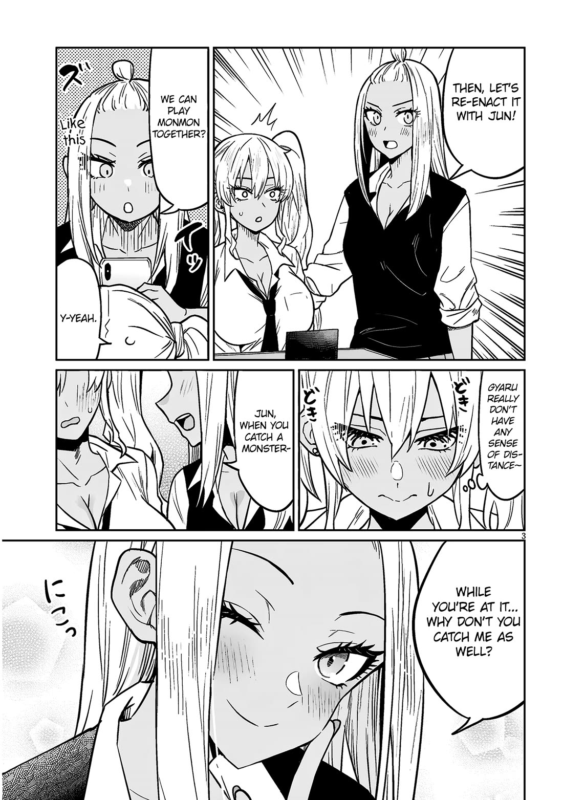 I’m a High School Boy, but I Got Gender-Swapped Into a Gyaru Chapter 8.2 page 3 - Chapter 8.2