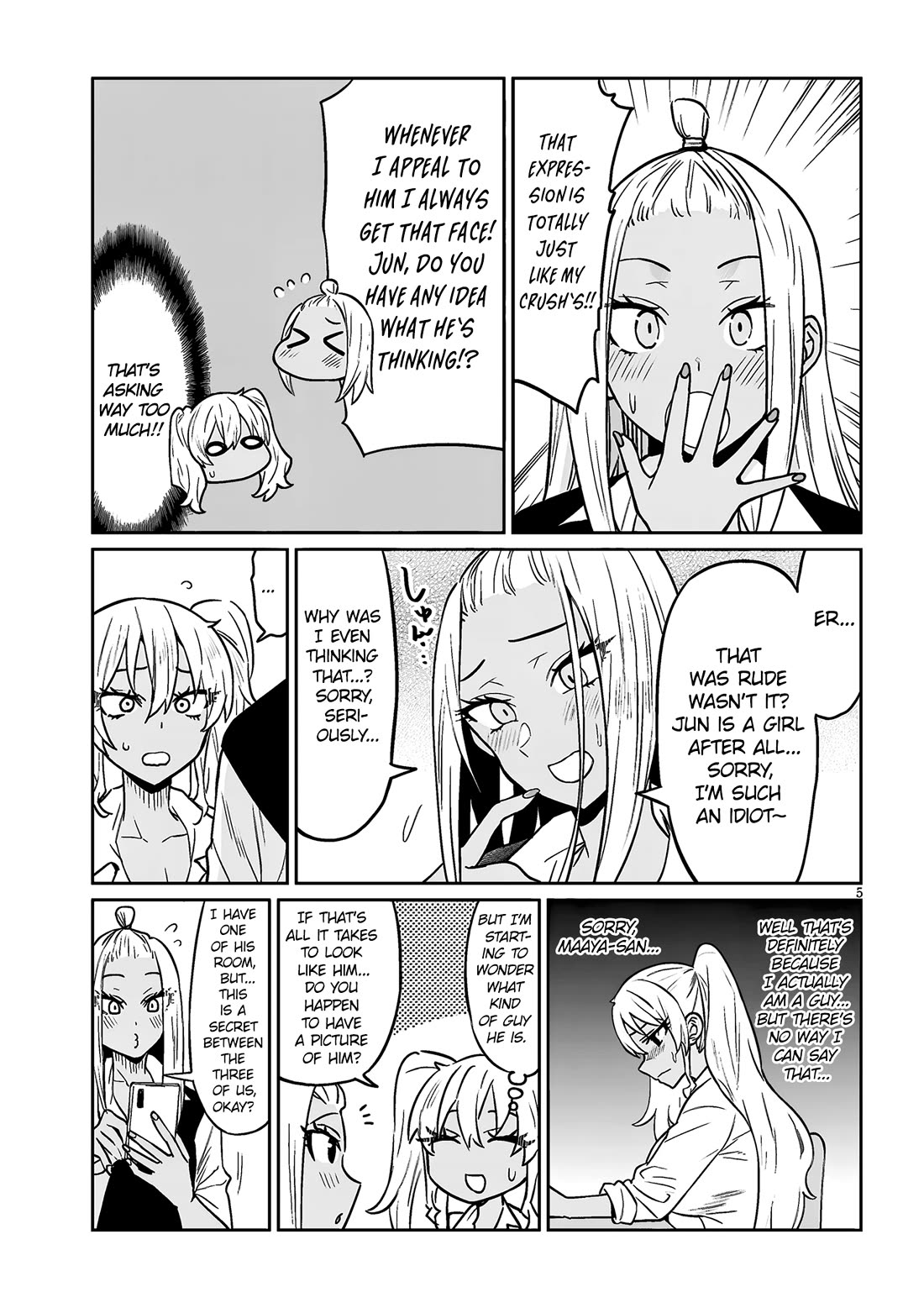 I’m a High School Boy, but I Got Gender-Swapped Into a Gyaru Chapter 8.2 page 5 - Chapter 8.2