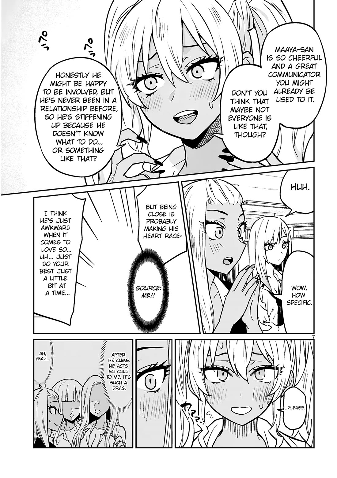 I’m a High School Boy, but I Got Gender-Swapped Into a Gyaru Chapter 8.2 page 7 - Chapter 8.2