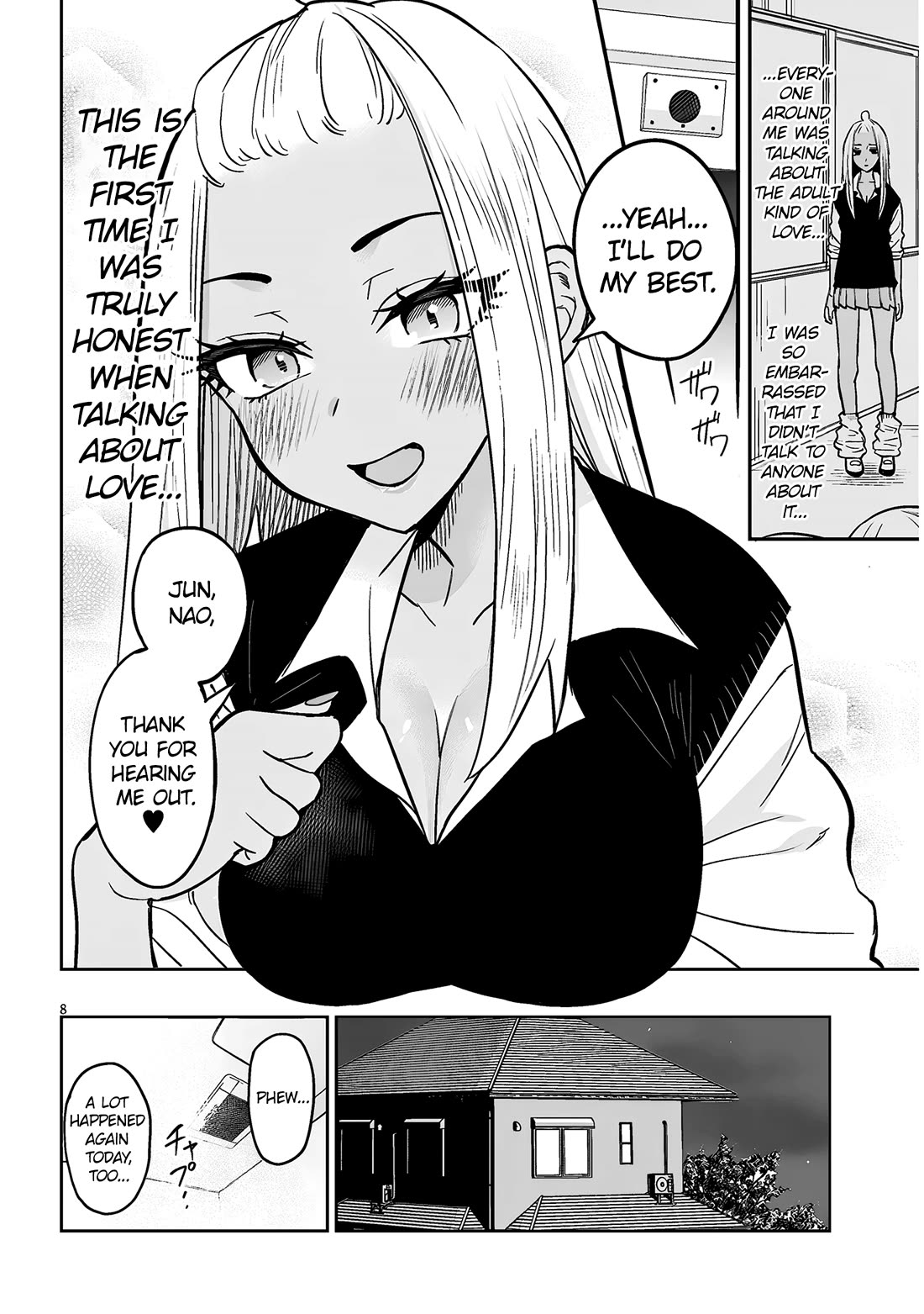 I’m a High School Boy, but I Got Gender-Swapped Into a Gyaru Chapter 8.2 page 8 - Chapter 8.2
