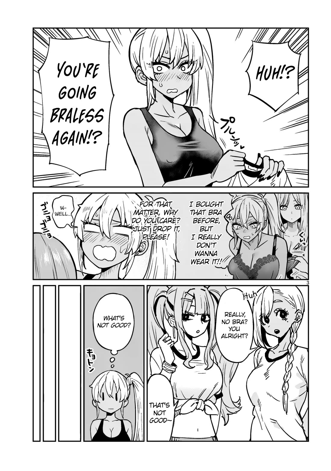 I’m a High School Boy, but I Got Gender-Swapped Into a Gyaru Chapter 9.1 page 3 - Chapter 9.1