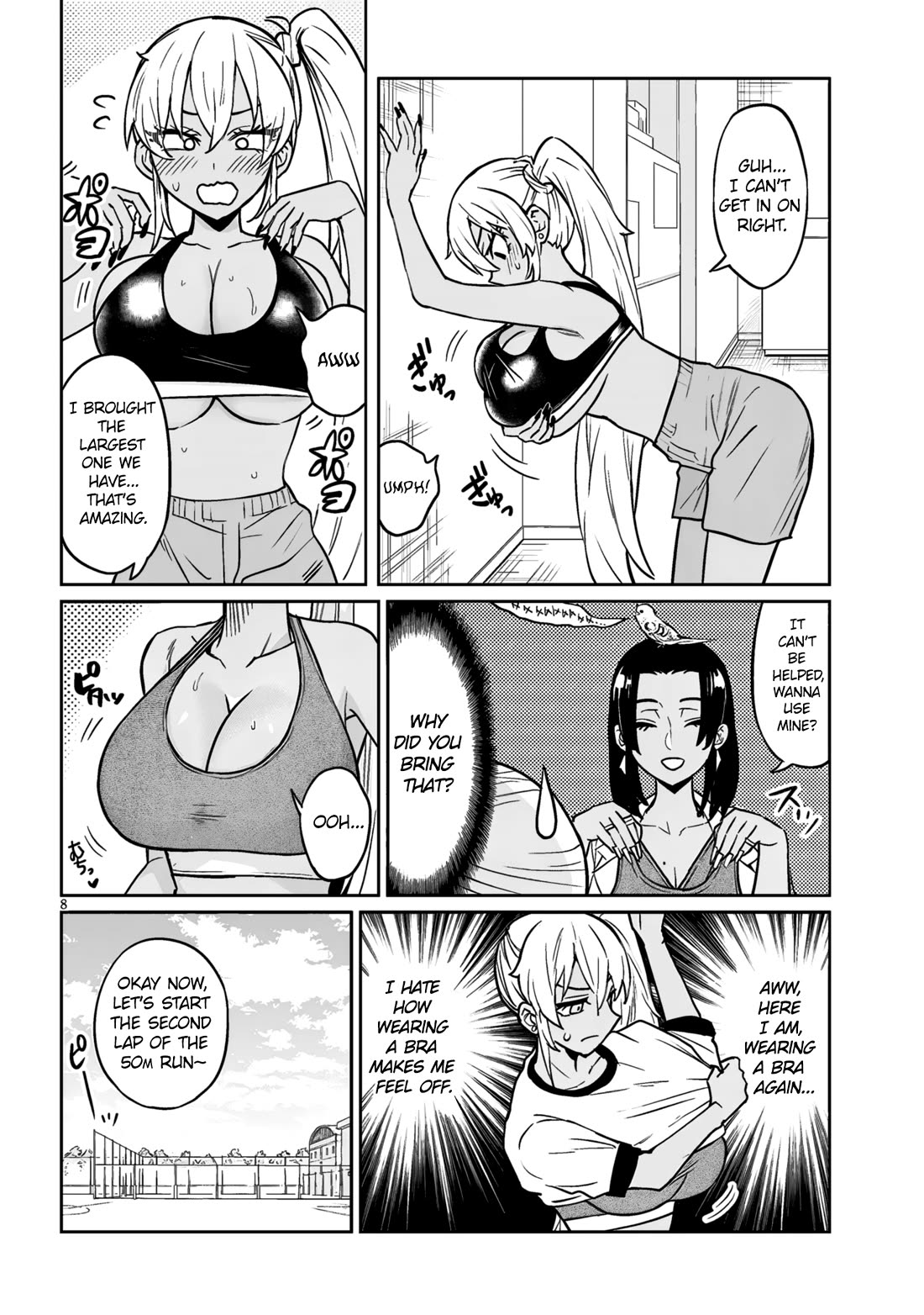I’m a High School Boy, but I Got Gender-Swapped Into a Gyaru Chapter 9.2 page 8 - Chapter 9.2