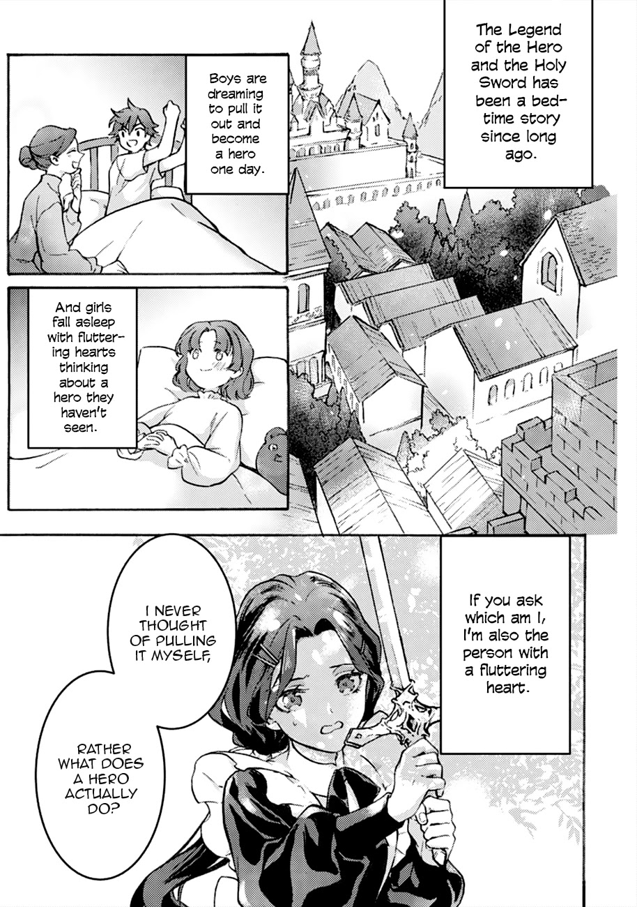 I'm a Lady's Maid, I've Pulled Out THE HOLY SWORD! Chapter 1 page 11 - Chapter 1: Cancel the Birth of a Hero