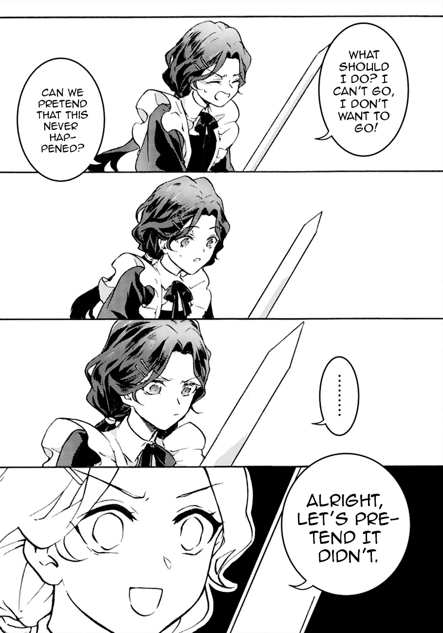 I'm a Lady's Maid, I've Pulled Out THE HOLY SWORD! Chapter 1 page 13 - Chapter 1: Cancel the Birth of a Hero