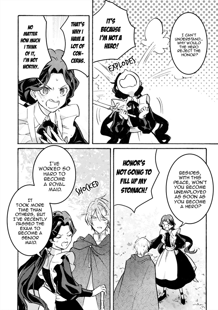 I'm a Lady's Maid, I've Pulled Out THE HOLY SWORD! Chapter 1 page 31 - Chapter 1: Cancel the Birth of a Hero