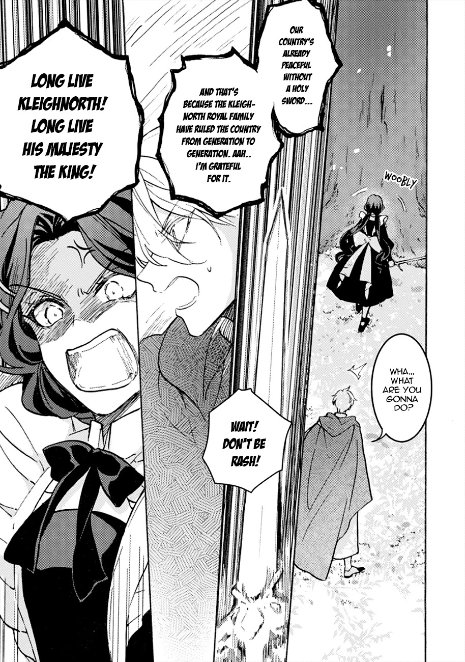 I'm a Lady's Maid, I've Pulled Out THE HOLY SWORD! Chapter 1 page 34 - Chapter 1: Cancel the Birth of a Hero