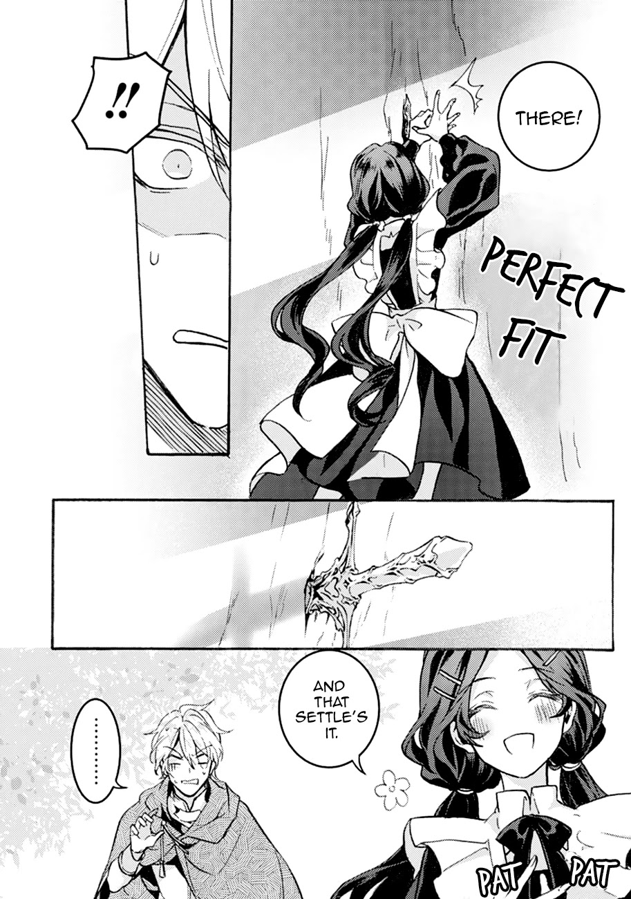 I'm a Lady's Maid, I've Pulled Out THE HOLY SWORD! Chapter 1 page 35 - Chapter 1: Cancel the Birth of a Hero