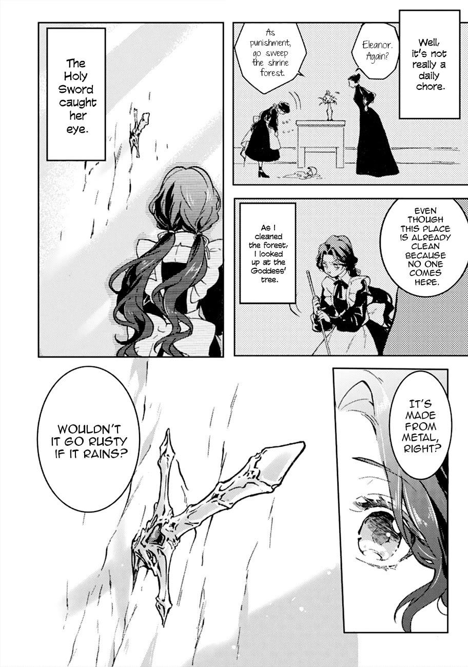 I'm a Lady's Maid, I've Pulled Out THE HOLY SWORD! Chapter 1 page 8 - Chapter 1: Cancel the Birth of a Hero