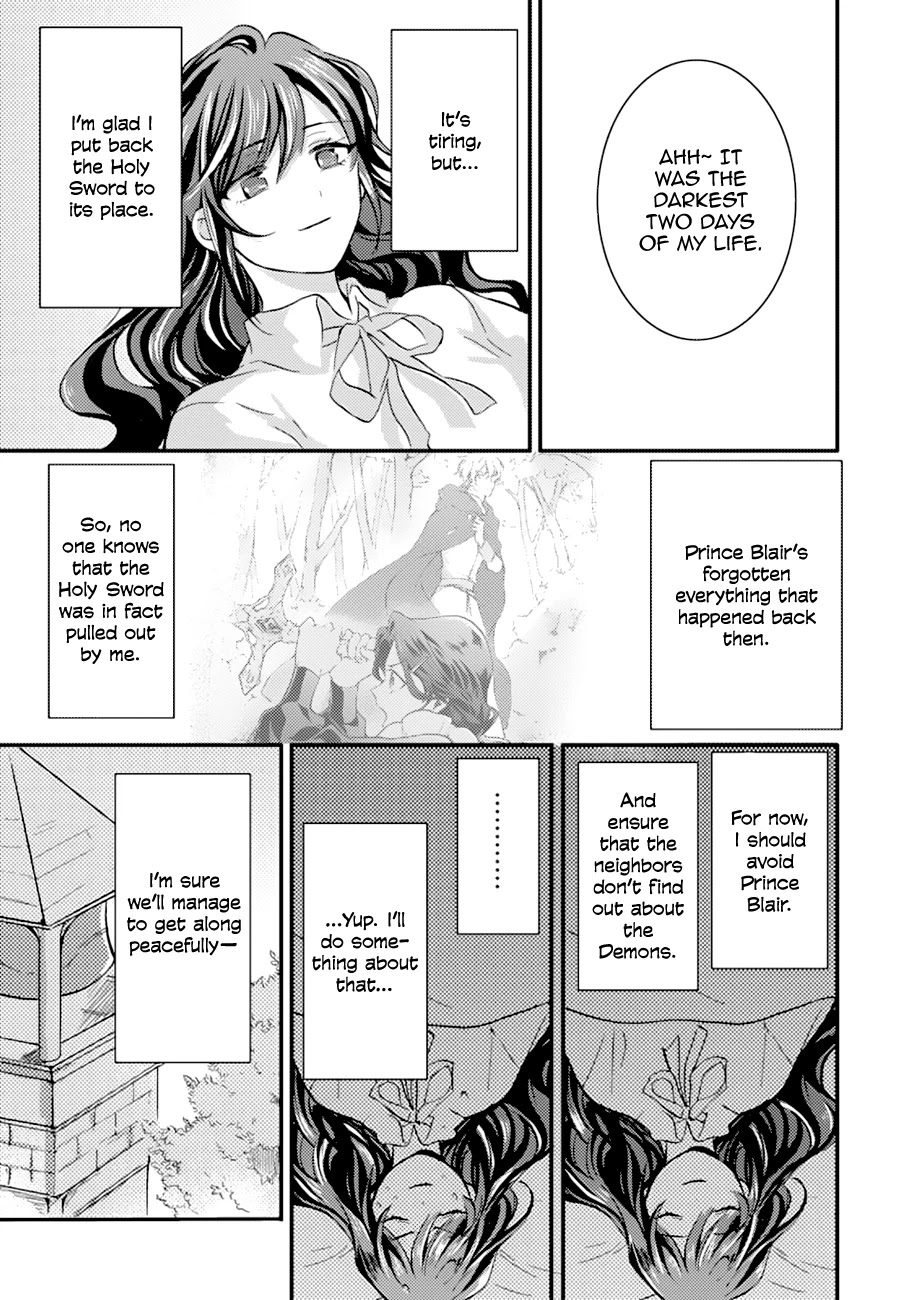 I'm a Lady's Maid, I've Pulled Out THE HOLY SWORD! Chapter 10 page 36 - Chapter 10: The Hero, Gets Her Daily Life Back