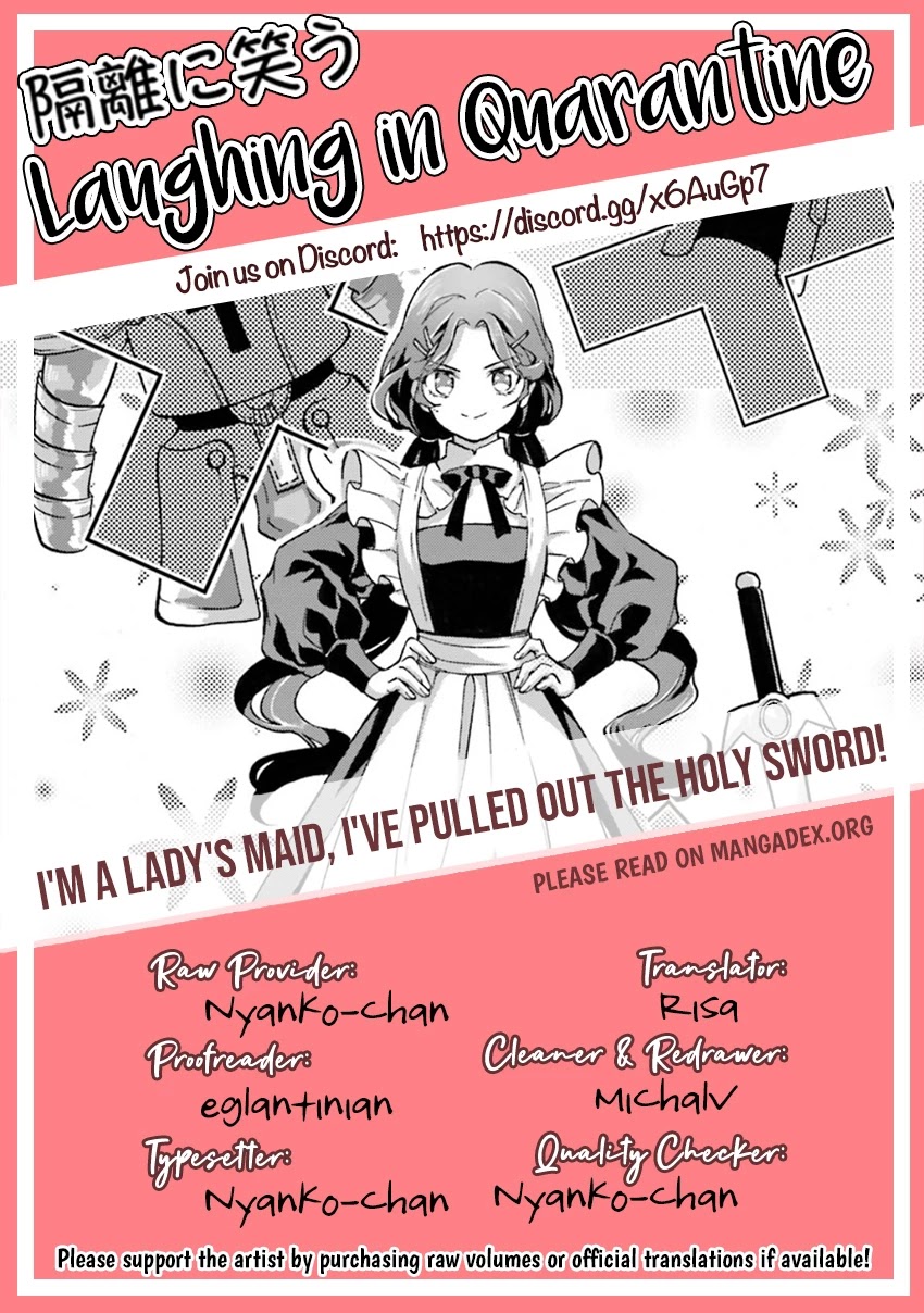 I'm a Lady's Maid, I've Pulled Out THE HOLY SWORD! Chapter 10 page 39 - Chapter 10: The Hero, Gets Her Daily Life Back