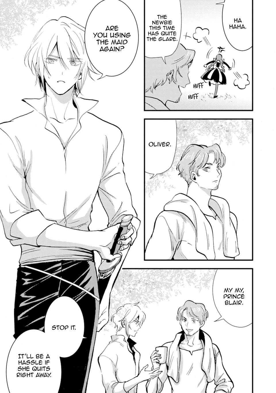 I'm a Lady's Maid, I've Pulled Out THE HOLY SWORD! Chapter 11 page 13 - Chapter 11: The Hero at Work