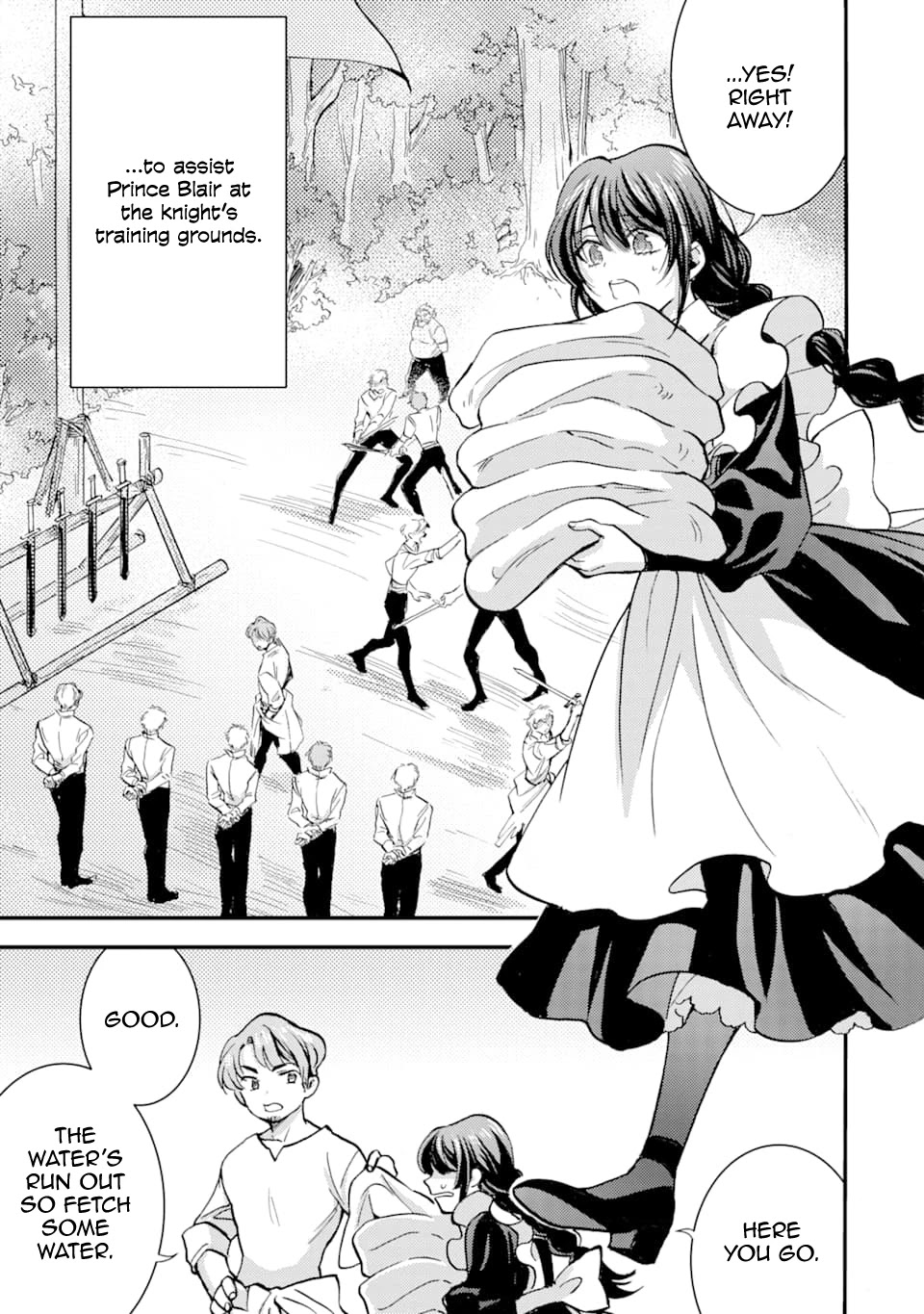 I'm a Lady's Maid, I've Pulled Out THE HOLY SWORD! Chapter 11 page 5 - Chapter 11: The Hero at Work