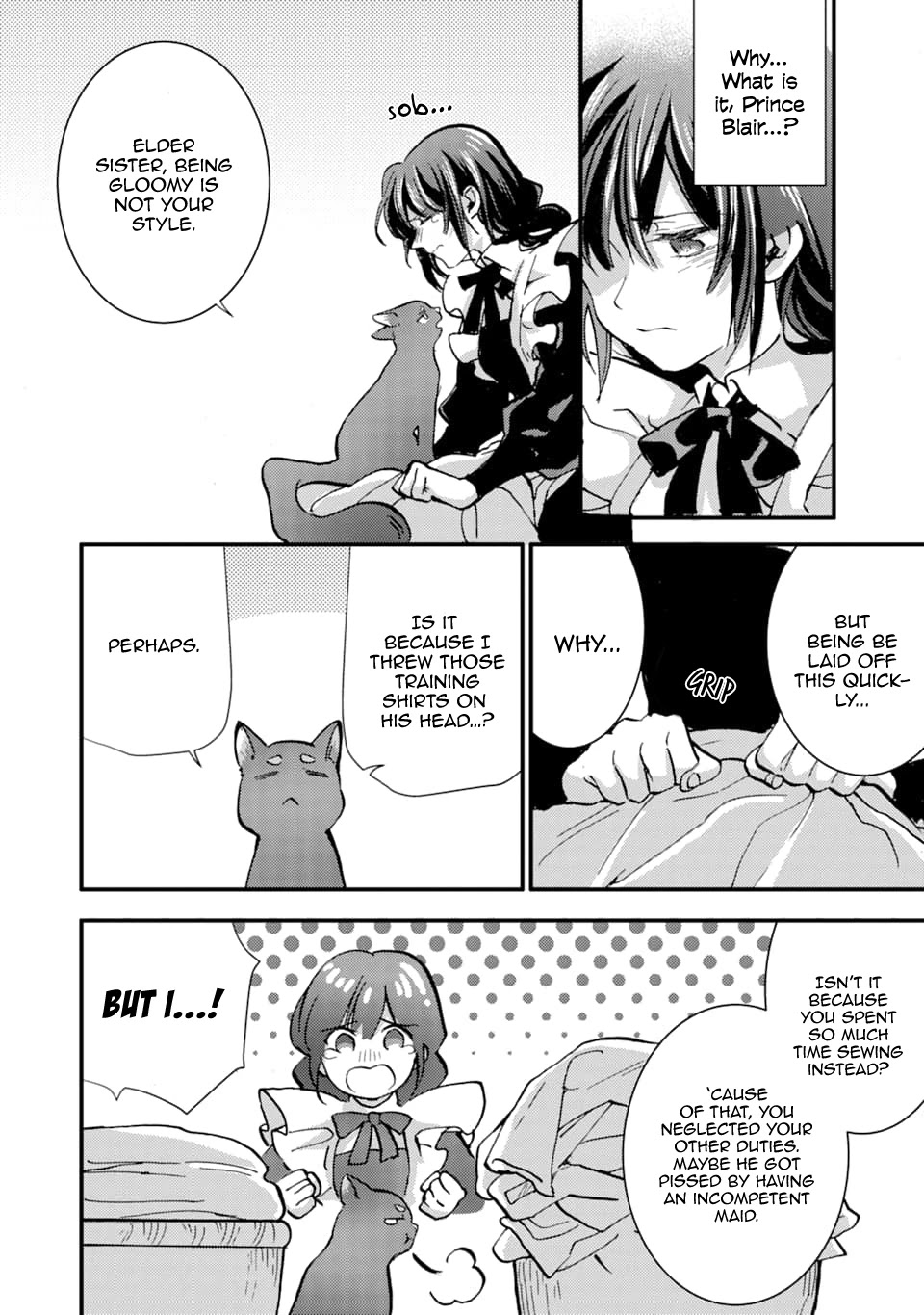 I'm a Lady's Maid, I've Pulled Out THE HOLY SWORD! Chapter 13 page 10 - Chapter 13: The Hero is Depressed