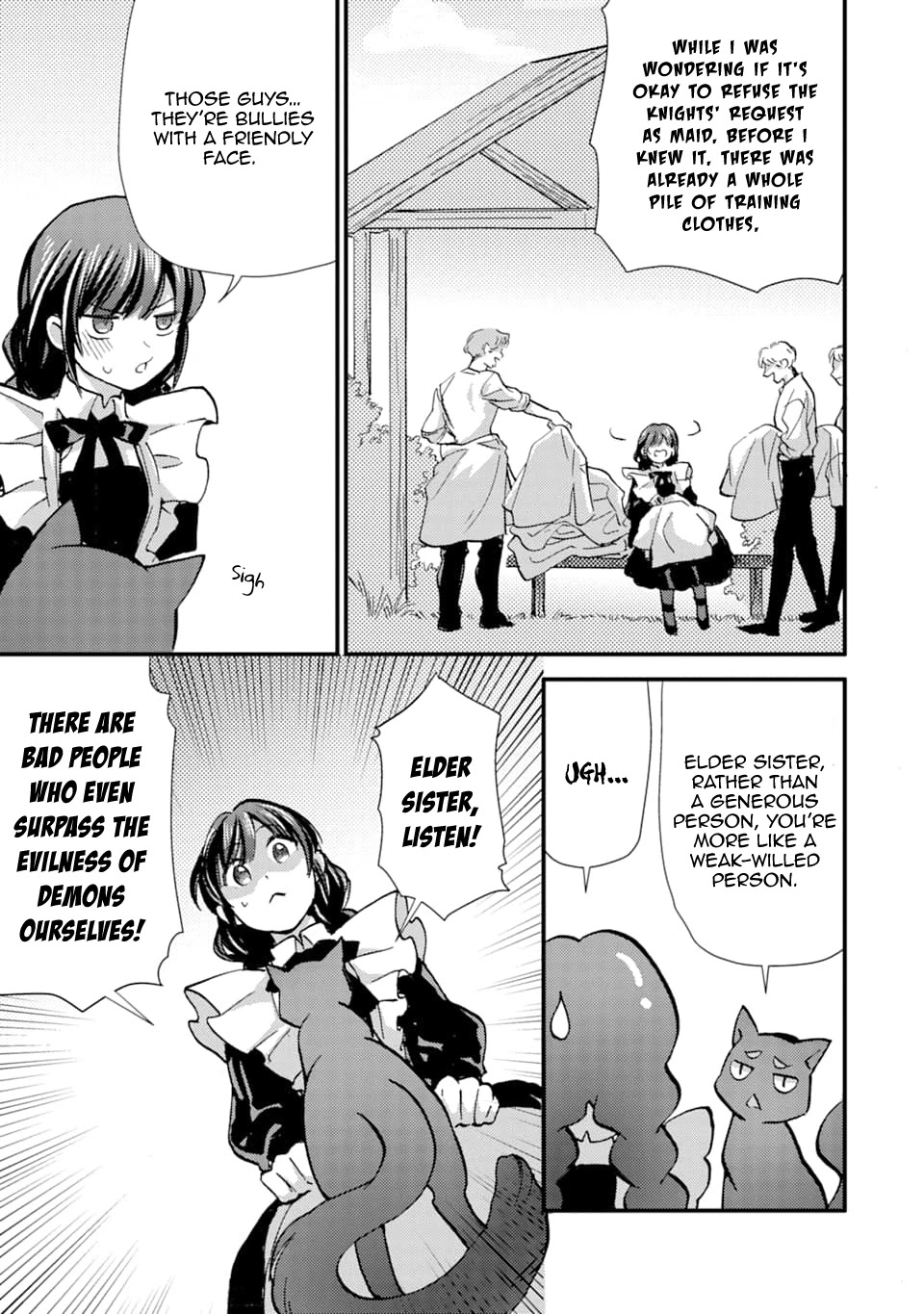 I'm a Lady's Maid, I've Pulled Out THE HOLY SWORD! Chapter 13 page 11 - Chapter 13: The Hero is Depressed