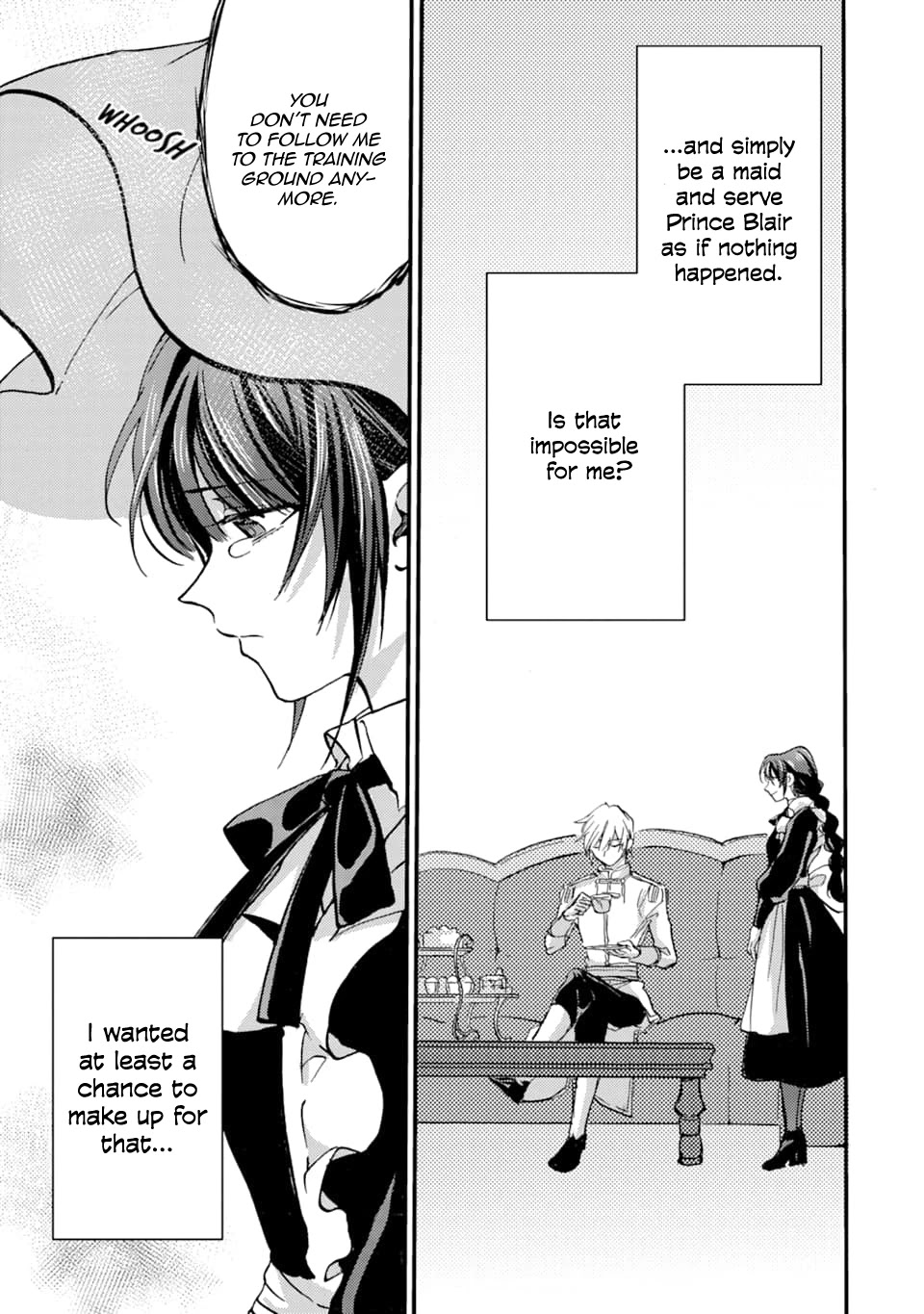 I'm a Lady's Maid, I've Pulled Out THE HOLY SWORD! Chapter 13 page 15 - Chapter 13: The Hero is Depressed