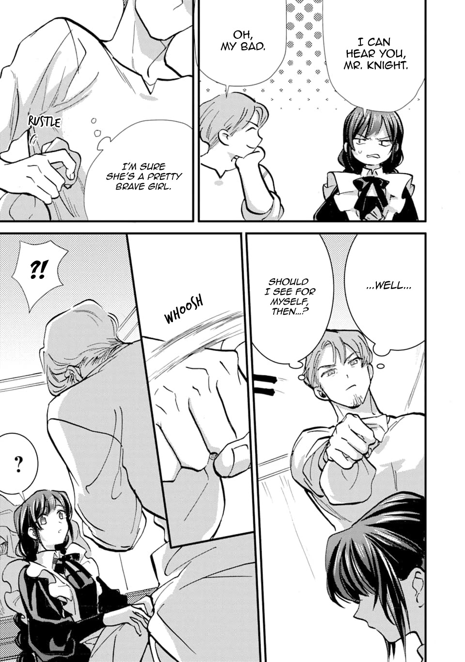 I'm a Lady's Maid, I've Pulled Out THE HOLY SWORD! Chapter 13 page 21 - Chapter 13: The Hero is Depressed