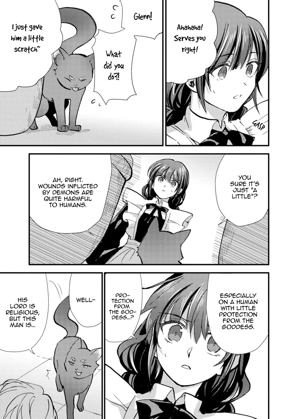 I'm a Lady's Maid, I've Pulled Out THE HOLY SWORD! Chapter 13 page 25 - Chapter 13: The Hero is Depressed