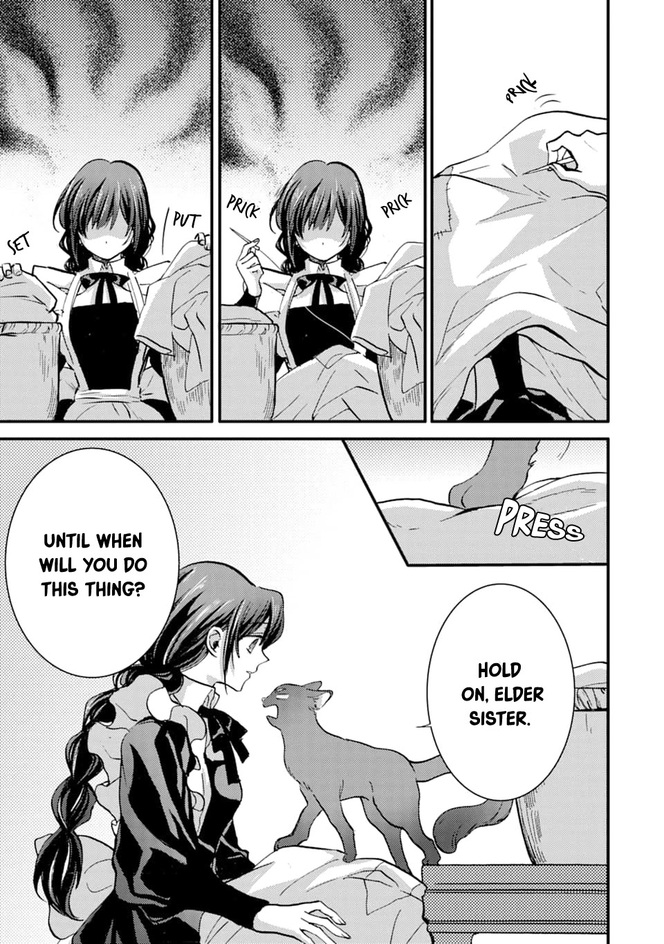 I'm a Lady's Maid, I've Pulled Out THE HOLY SWORD! Chapter 13 page 5 - Chapter 13: The Hero is Depressed