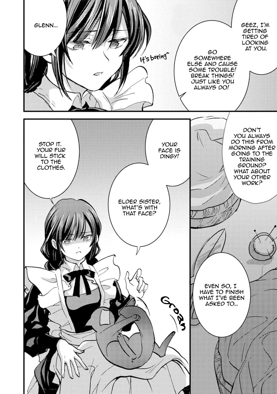 I'm a Lady's Maid, I've Pulled Out THE HOLY SWORD! Chapter 13 page 6 - Chapter 13: The Hero is Depressed