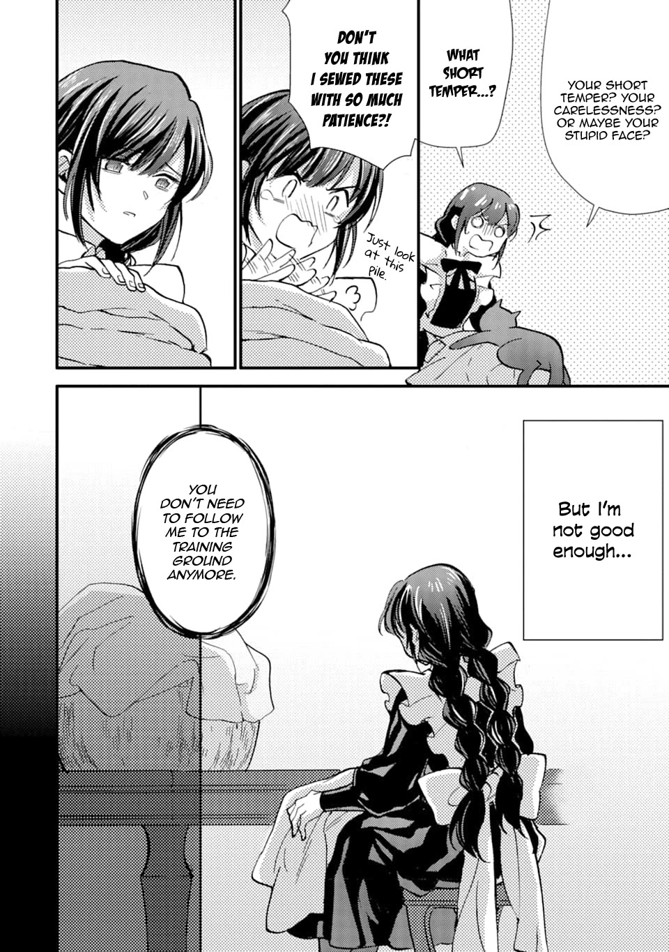 I'm a Lady's Maid, I've Pulled Out THE HOLY SWORD! Chapter 13 page 8 - Chapter 13: The Hero is Depressed