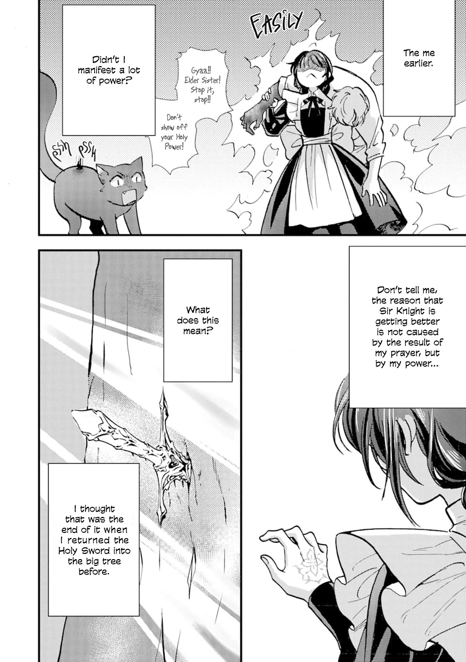 I'm a Lady's Maid, I've Pulled Out THE HOLY SWORD! Chapter 14 page 21 - Chapter 14: The Hero's Awakening