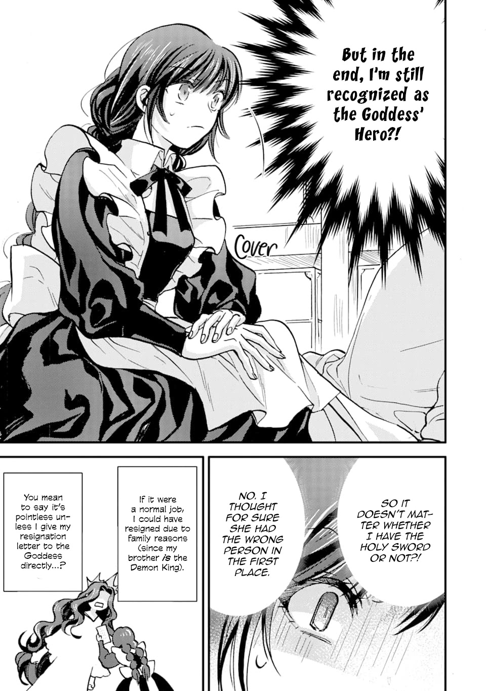 I'm a Lady's Maid, I've Pulled Out THE HOLY SWORD! Chapter 14 page 22 - Chapter 14: The Hero's Awakening