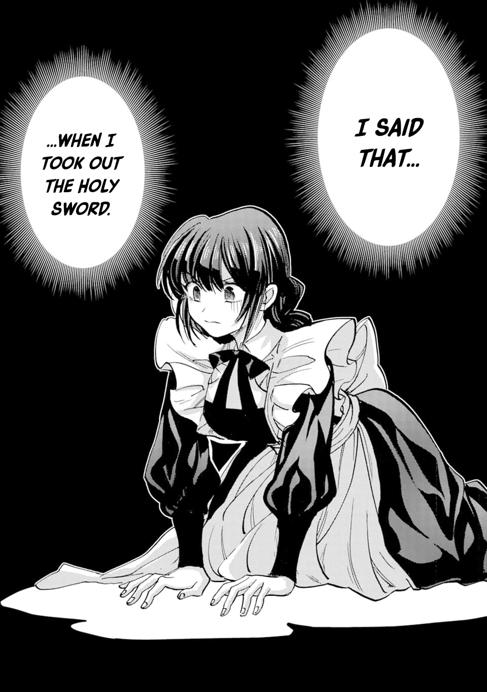 I'm a Lady's Maid, I've Pulled Out THE HOLY SWORD! Chapter 14 page 35 - Chapter 14: The Hero's Awakening