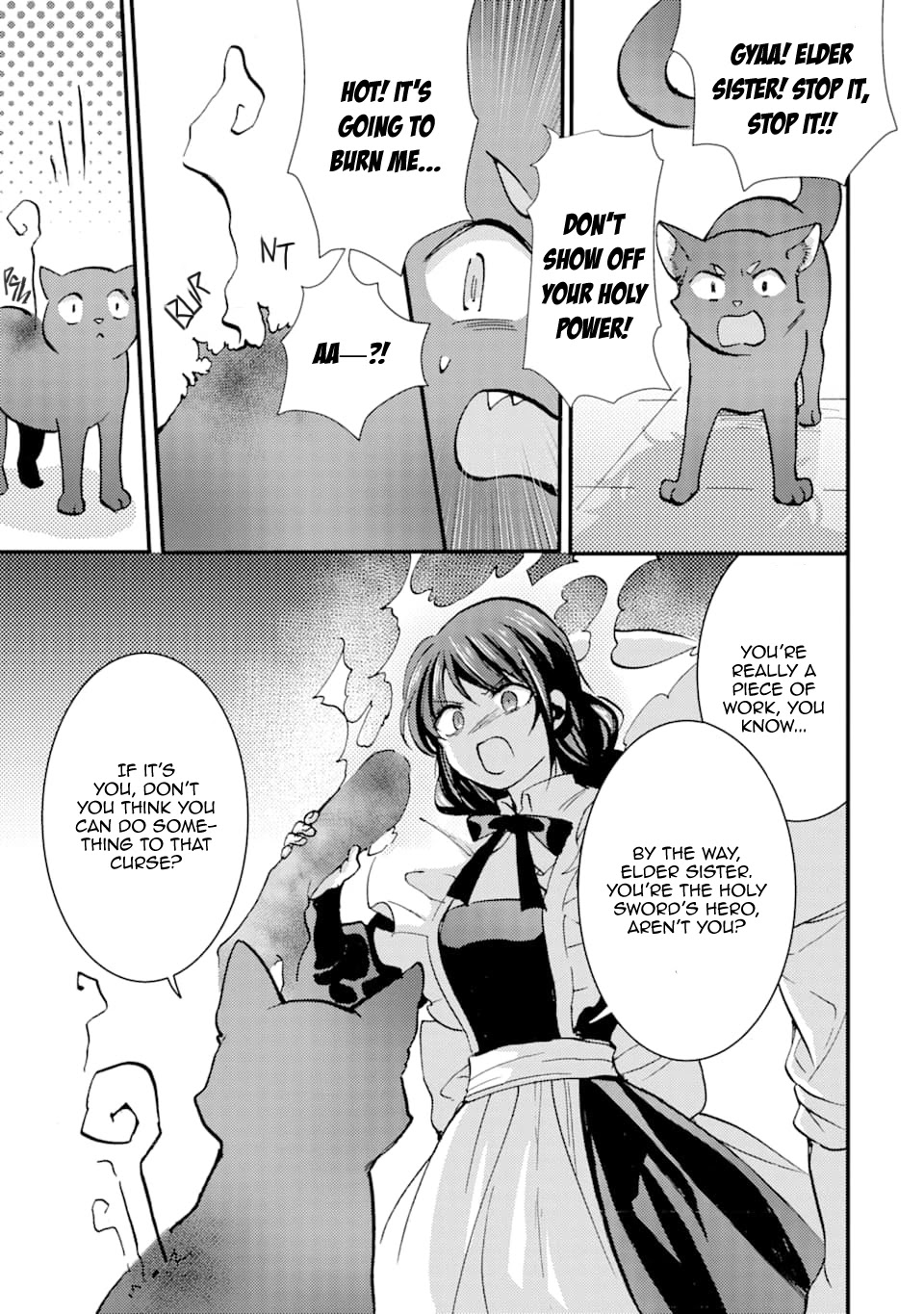 I'm a Lady's Maid, I've Pulled Out THE HOLY SWORD! Chapter 14 page 4 - Chapter 14: The Hero's Awakening
