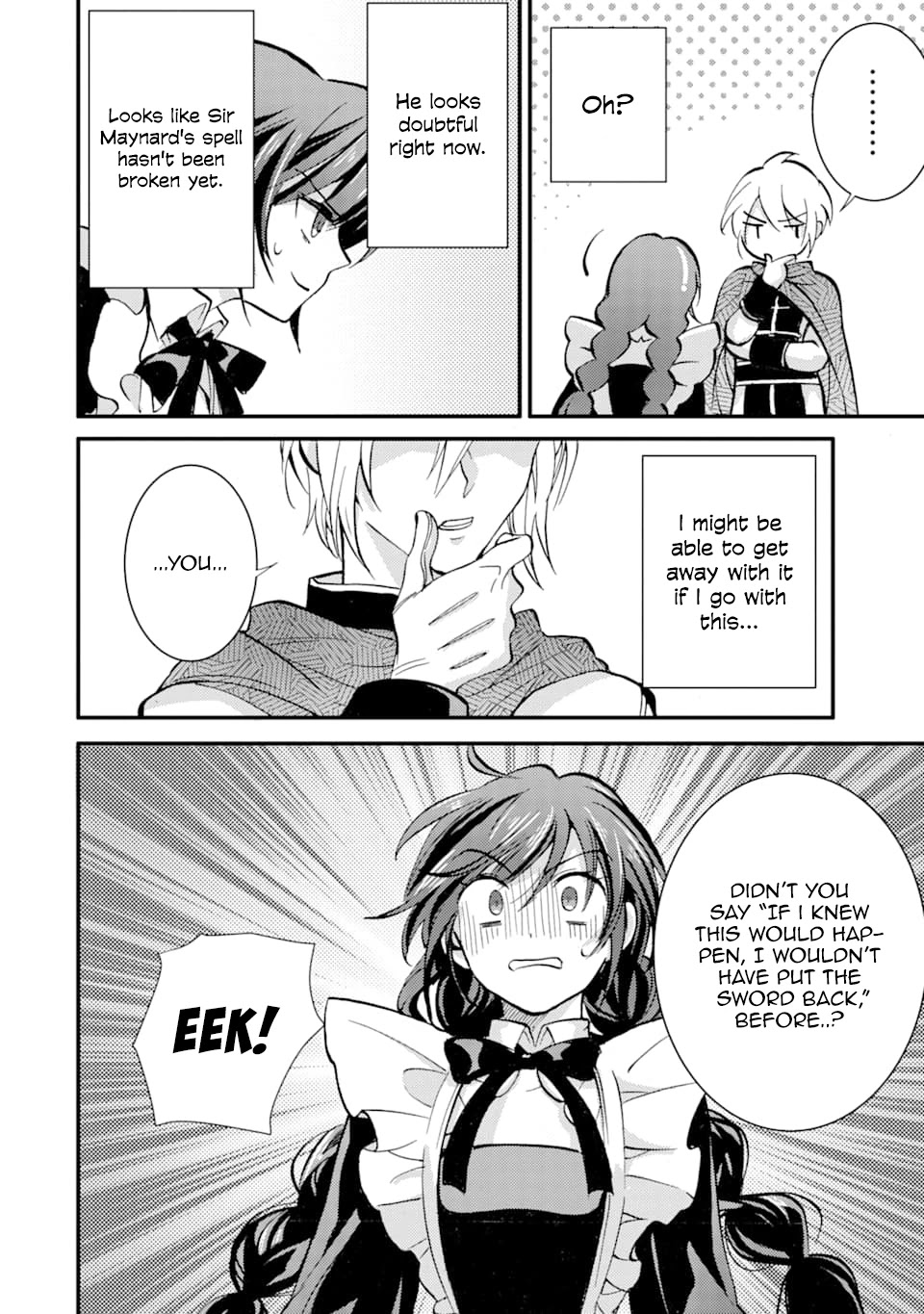 I'm a Lady's Maid, I've Pulled Out THE HOLY SWORD! Chapter 15 page 4 - Chapter 15: The Hero is Being Laughed At