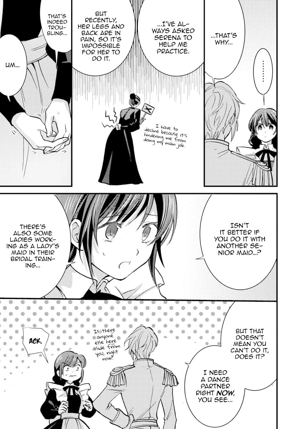 I'm a Lady's Maid, I've Pulled Out THE HOLY SWORD! Chapter 16 page 11 - Chapter 16: The Hero is Being Counted On