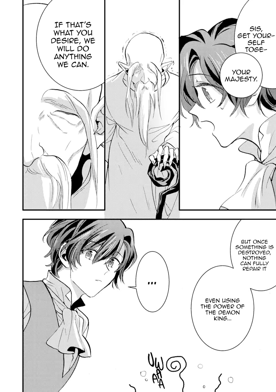 I'm a Lady's Maid, I've Pulled Out THE HOLY SWORD! Chapter 19 page 14 - Chapter 19: The Hero Makes the Demon Lord Anxious