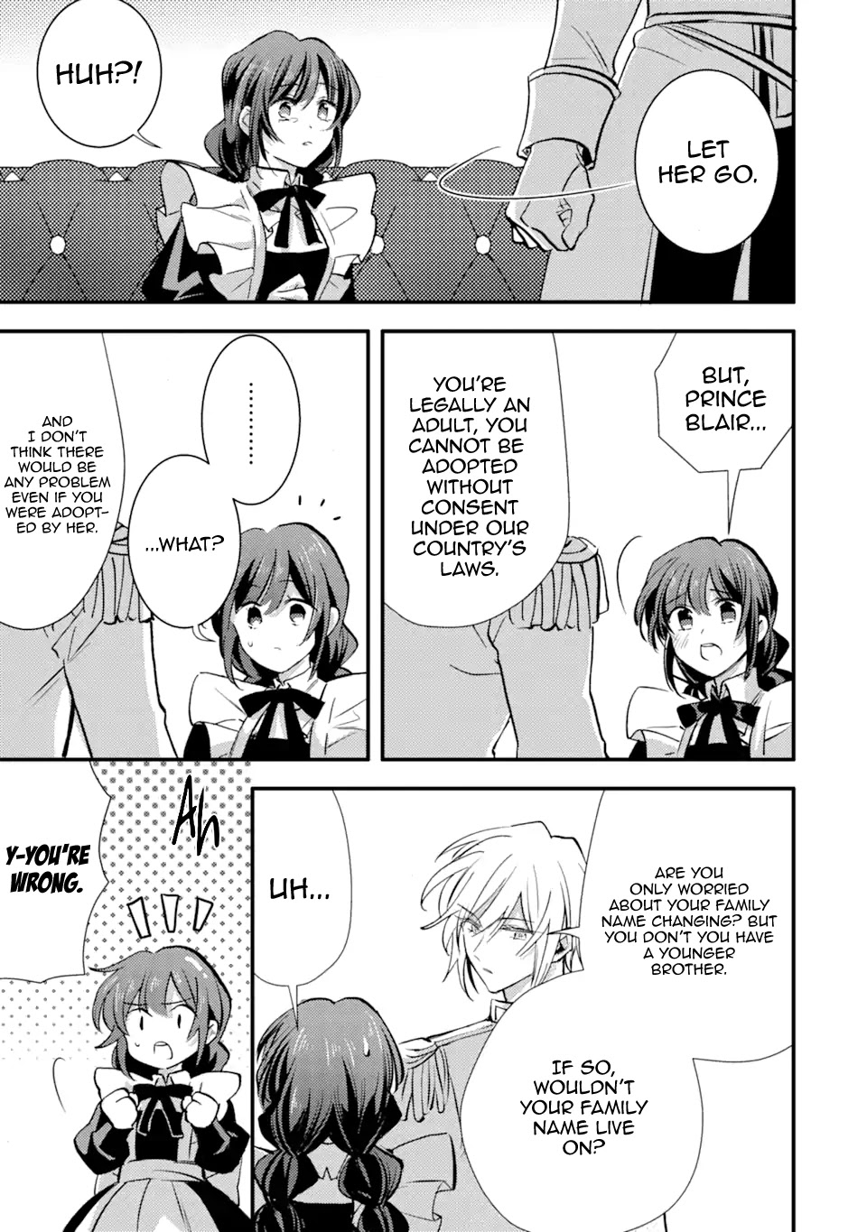 I'm a Lady's Maid, I've Pulled Out THE HOLY SWORD! Chapter 20 page 21 - Chapter 20: The Hero is at the Young Lady's Mercy