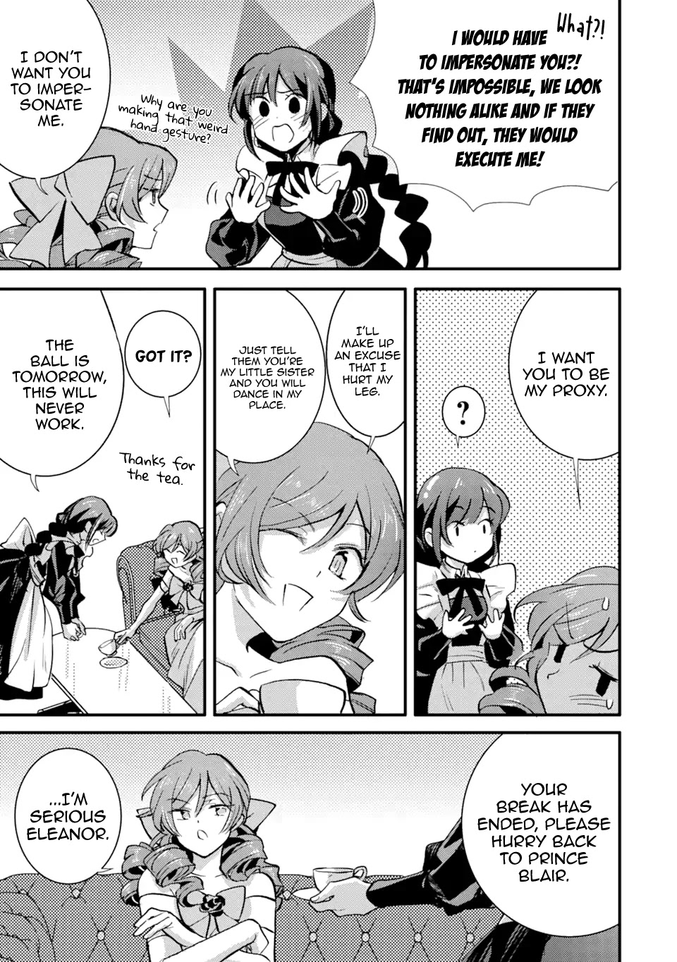 I'm a Lady's Maid, I've Pulled Out THE HOLY SWORD! Chapter 20 page 7 - Chapter 20: The Hero is at the Young Lady's Mercy