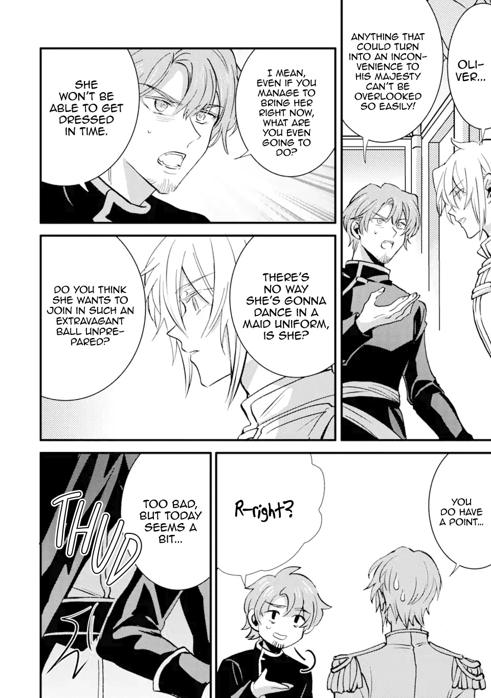 I'm a Lady's Maid, I've Pulled Out THE HOLY SWORD! Chapter 21 page 12 - Chapter 21: The Hero Shows Her Courage